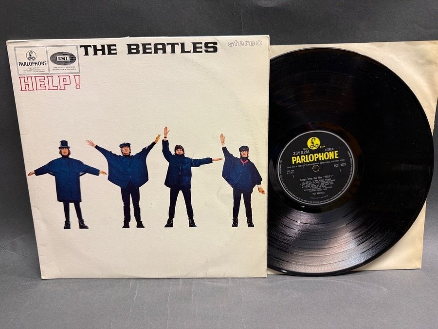 Help! 1st UK Stereo Press 